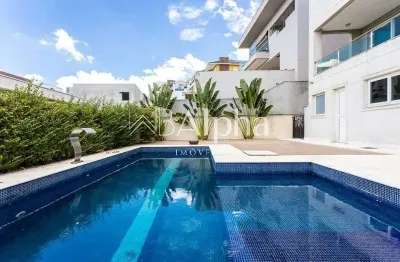 Casa mobiliada para locação e venda no condomínio gênesis 2 em alphaville - sp