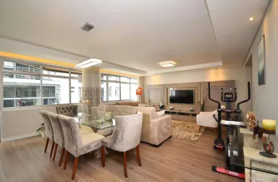 Apartamento à venda em curitiba, alto da rua xv, com 3 quartos, com 178 m²