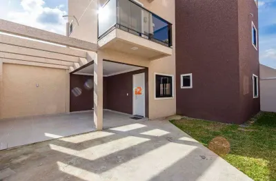 Sobrado à venda em curitiba, xaxim, com 3 quartos, com 139.59 m²