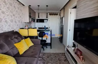 Apartamento com 1 dormitório à venda, 33 m² por r$ 330.000,00 - jardim santa teresinha - são paulo/sp