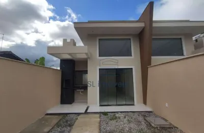 Casa com 2 dormitórios à venda, 53 m² por r$ 300.000,00 - enseada das gaivotas - rio das ostras/rj