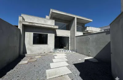 Casa linear nova com 2 quartos à venda no bairro bela vista, rio das ostras