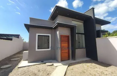 Casa com 2 dormitórios à venda, 54 m² por r$ 320.000,00 - enseada das gaivotas - rio das ostras/rj