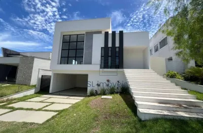 Casa linear com 4 quartos em condomínio de alto padrão no Viverde, Rio das Ostras