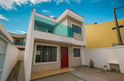 Casa com 3 dormitórios à venda, 110 m² por r$ 550.000 - ouro verde - rio das ostras/rj