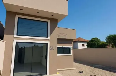 Casa linear com 2 quartos à venda no reduto da paz, rio das ostras