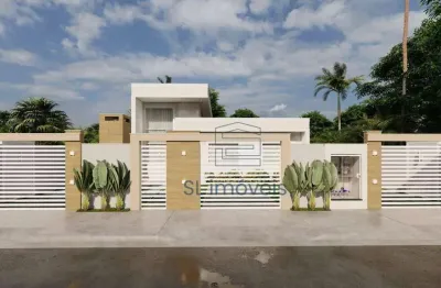 Casa linear com 3 quartos à venda no bairro mariléa, rio das ostras