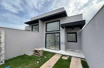 Casa linear com 2 quartos à venda no bairro enseada, rio das ostras