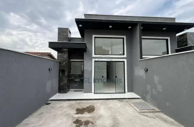 Casa linear com 2 quartos e área gourmet à venda no bairro enseada, rio das ostras