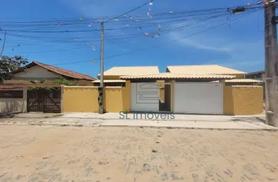 Casa linear com 65 m²  2 quartos sendo 1 suíte no bairro aquários cabo frio rj.