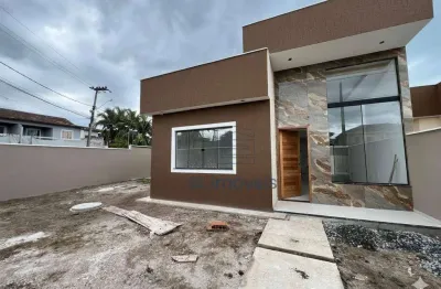 Casa linear com 3 quartos à venda no bairro enseada, rio das ostras