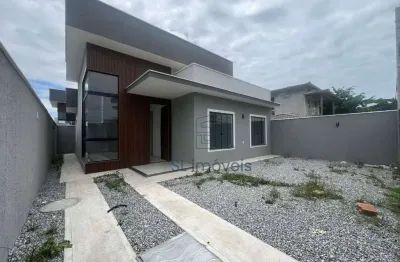 Casa linear com 3 quartos à venda no bairro enseada, rio das ostras- rj