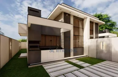 Casa em construção com 3 quartos à venda na Extensão do Bosque, Rio das Ostras  Descrição: