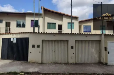 Casa com 2 dormitórios à venda, 47 m² por r$ 180.000,00 - rosana - ribeirão das neves/mg