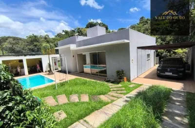 Casa à venda, 200 m² por r$ 1.200.000,00 - condomínio vale do ouro - ribeirão das neves/mg