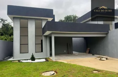 Casa com 3 dormitórios à venda, 180 m² por r$ 520.000 - floresta encantada - esmeraldas/mg