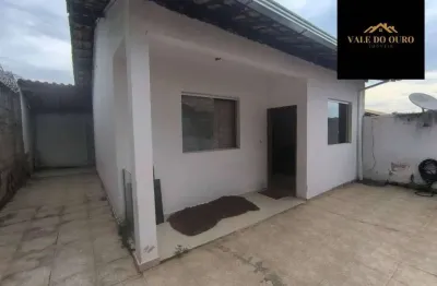 Casa com 2 dormitórios à venda, 70 m² por r$ 150.000,00 - floresta encantada - esmeraldas/mg