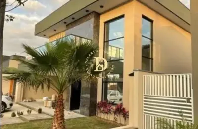 Sobrado de alto padrão - cond. terras do vale - caçapava - 3 suítes - 260m²