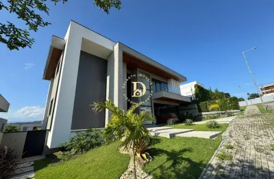 Sobrado de alto padrão - colinas do paratehy norte - 4 suítes - 429m²