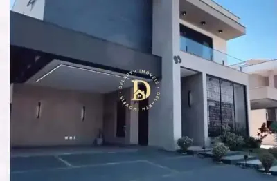 Sobrado de alto padrão – cond. reserva da barra - sjcampos - 4 suítes - 340m²