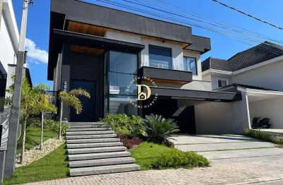 Sobrado de alto padrão - condomínio jaguary - urbanova - 4 suítes - 350m²