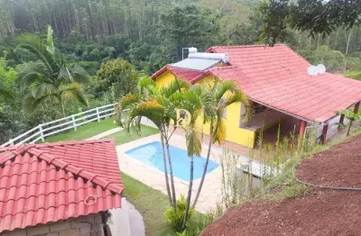 Chácara com 2 dormitórios à venda, 3200 m² - serrinha - monteiro lobato/s