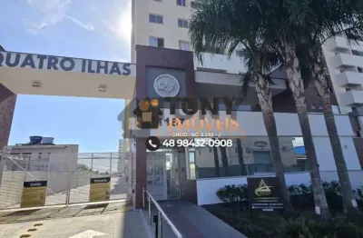 Apartamento com 2 quartos sendo 1 suíte à venda, 63m² - areias - são josé - ap1709