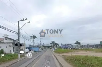 Terreno com 843m2 perto da br na palhoça comercial - lo1798
