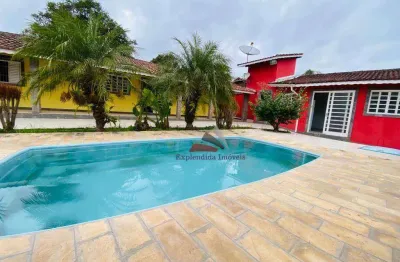 Chácara com 2 dormitórios à venda, 2000 m² por r$ 950.000,00 - green park santo antonio - biritiba mirim/sp
