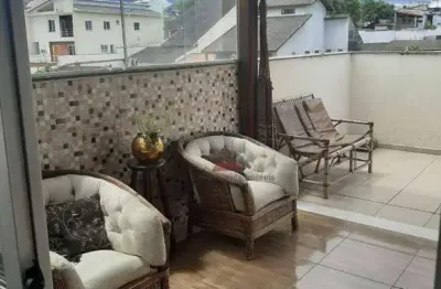 Apartamento duplex com 3 dormitórios à venda, 105 m² por r$ 450.000,00 - vila santana - mogi das cruzes/sp