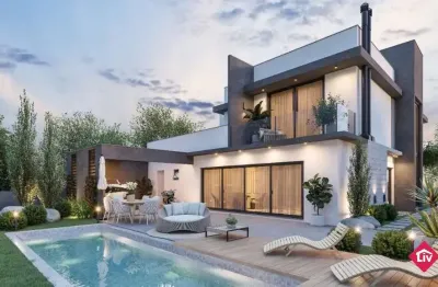 Casa em condomínio fechado com 3 quartos à venda na rua alberico pasinatto, 77, interlagos, caxias do sul por r$ 3.490.000