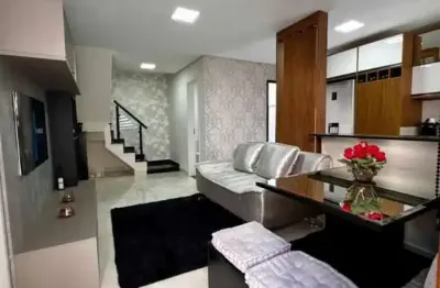 Sobrado em condomínio para venda em santo andré, vila príncipe de gales, 2 dormitórios, 2 suítes, 3 banheiros, 2 vagas