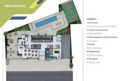 Apartamento para Venda em Santo André, Vila Assunção, 2 dormitórios, 2 suítes, 3 banheiros, 2 vagas