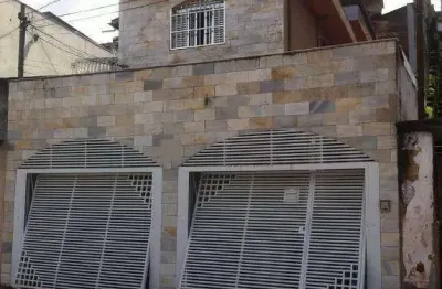 Sobrado para Venda em Santo André, Vila Palmares, 3 dormitórios, 2 banheiros, 2 vagas