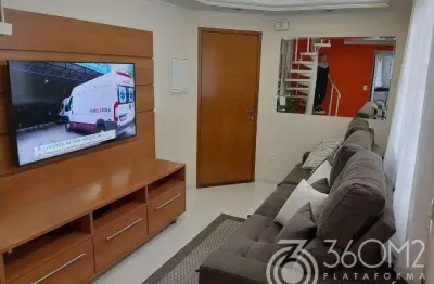 Cobertura para venda em são caetano do sul, nova gerty, 2 dormitórios, 1 suíte, 2 banheiros, 2 vagas