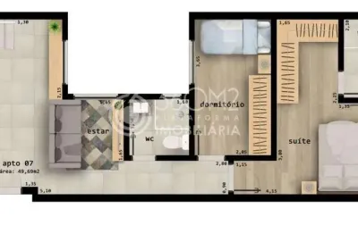 Cobertura para venda em santo andré, vila curuçá, 2 dormitórios, 1 suíte, 2 banheiros, 2 vagas