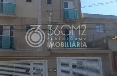 Cobertura para venda em santo andré, vila junqueira, 2 dormitórios, 1 banheiro, 1 vaga