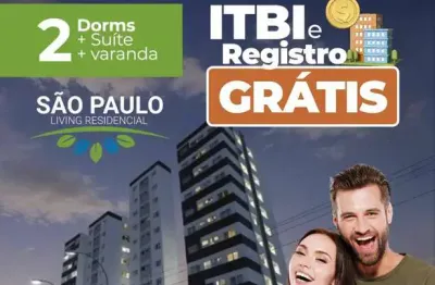 Apartamento 02 dormitórios com suíte - são paulo living residencial