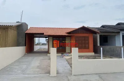 Casa com 2 dormitórios à venda por r$ 250.000,00 - santa helena  - balneário arroio do silva/sc