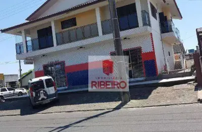 Prédio com sala comercial e apartamento à venda, 300 m² por r$ 800.000 - mato alto - araranguá/sc