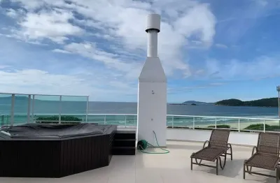 Cobertura com 3 quartos à venda na rua dos antúrios, 63, praia de palmas, governador celso ramos por r$ 4.599.000