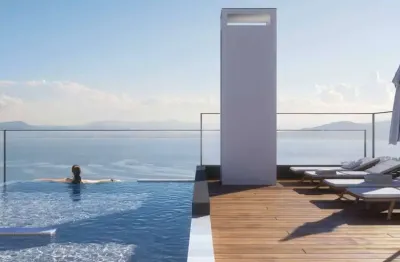 Apartamento com 2 quartos à venda na patrocínio manoel dos santos, 2, ganchos do meio, governador celso ramos por r$ 1.161.000