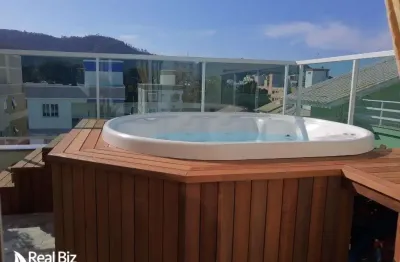 Cobertura com 3 quartos à venda na rua da felicidade, 60, praia de palmas, governador celso ramos por r$ 1.099.000
