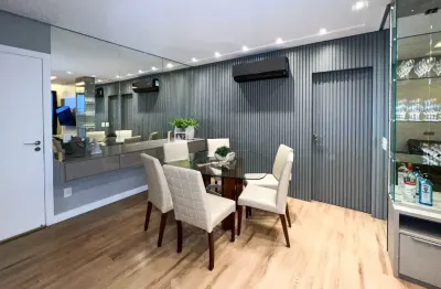 Apartamento mobiliado à venda no itacorubi com 3 quartos (1 suíte) e escritório