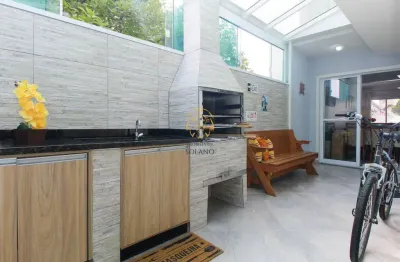 Casa em condomínio fechado com 3 quartos à venda na rua marco polo, 336, bairro alto, curitiba por r$ 649.000