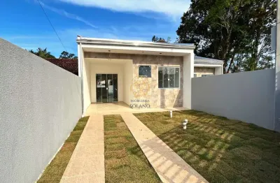Casa com 3 quartos à venda na tangará, 289, rosa dos ventos, itapoá por r$ 379.900