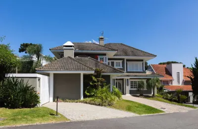 Casa em condomínio fechado à venda na rua professor francisco basseti júnior, cascatinha, curitiba, 391 m2 por r$ 4.250.000