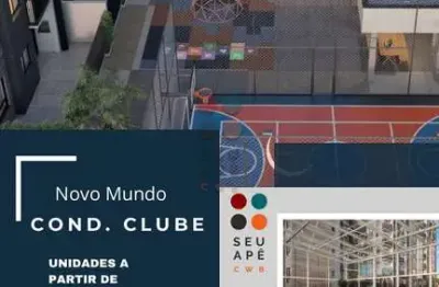 Apartamento com 2 quartos à venda na rua isaac guelmann, 4380, novo mundo, curitiba, 40 m2 por r$ 349.000