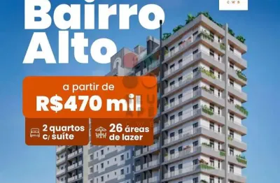Apartamento com 2 quartos à venda na rua josé de oliveira franco, 236, bairro alto, curitiba, 66 m2 por r$ 432.000