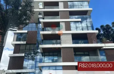 Apartamento à venda na rua saldanha marinho, batel, curitiba, 125 m2 por r$ 2.018.000